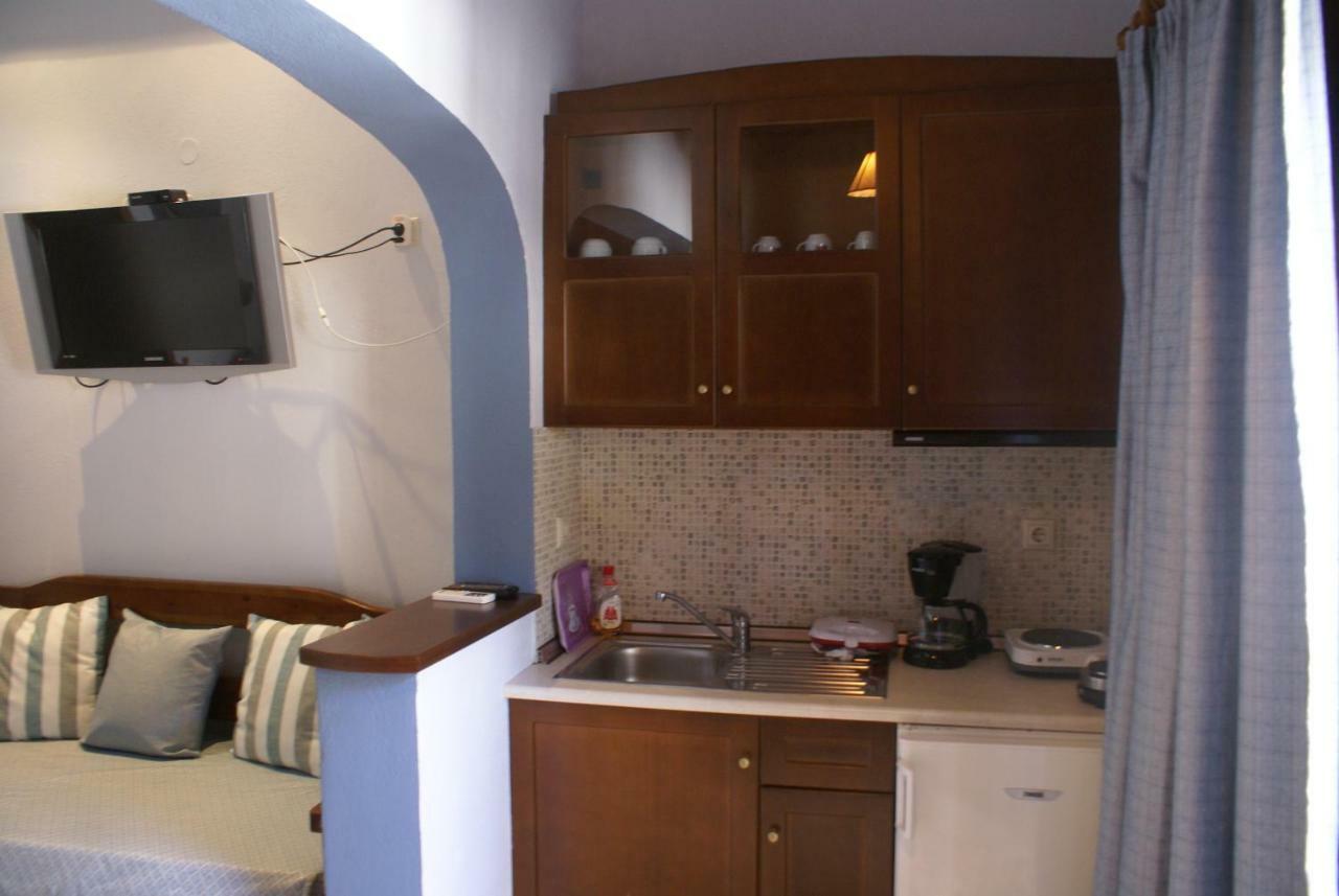 Nostos Rooms Ammouliana Buitenkant foto