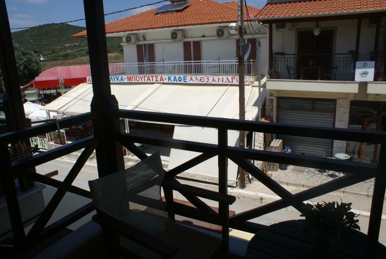 Nostos Rooms Ammouliana Buitenkant foto